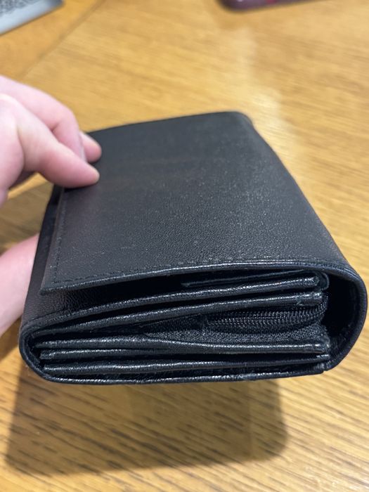 Portmoneu Damă | Piele Naturală | Negru