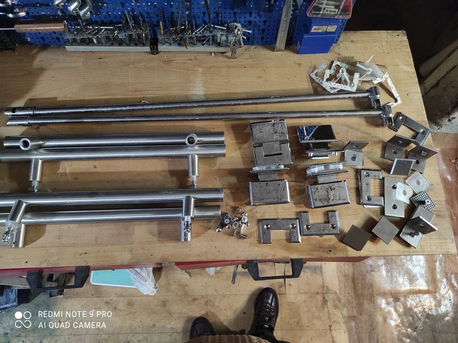 Mânere balamale inox