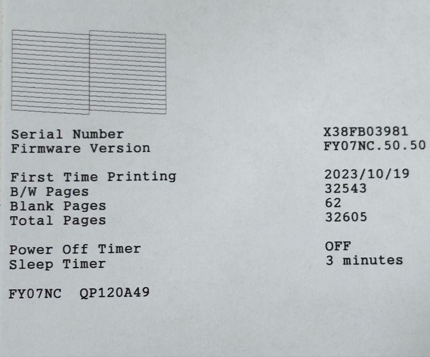 Epson m105 kitob va taklifnoma uchun