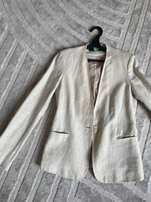 Пиджак льняной Zara