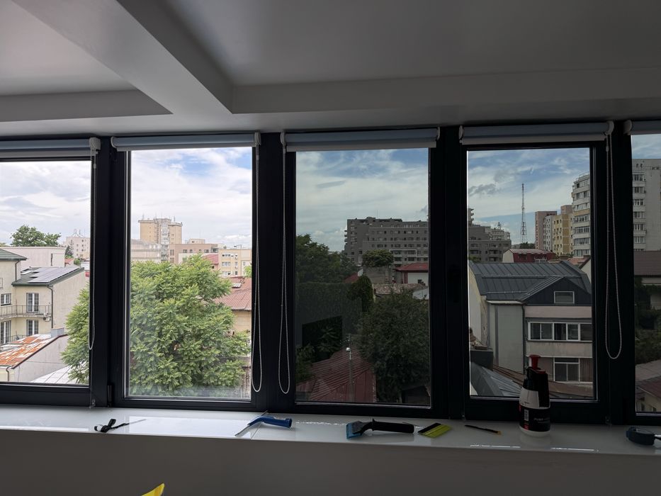 Aplicare Folie Solară pentru Geamuri