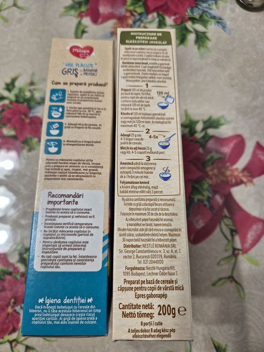 Cereale Nestle/Milupa