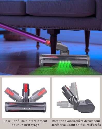 Dyson LED четка за прахосмукачка V7-V15