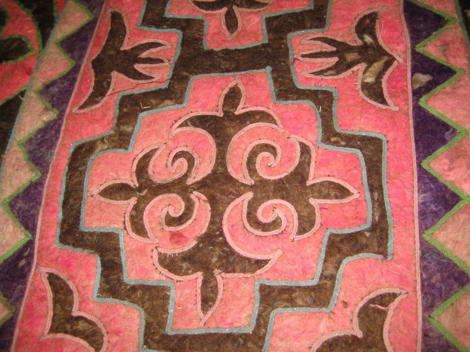 Ковер Кошма Антикварная Ручная Работа 2Метра 20 см на 1Метр 20 См