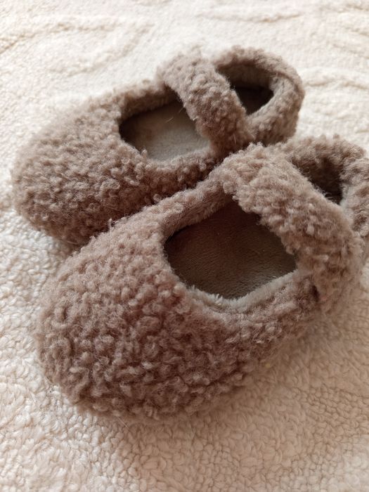 Балетки меховые Тедди для девочки.