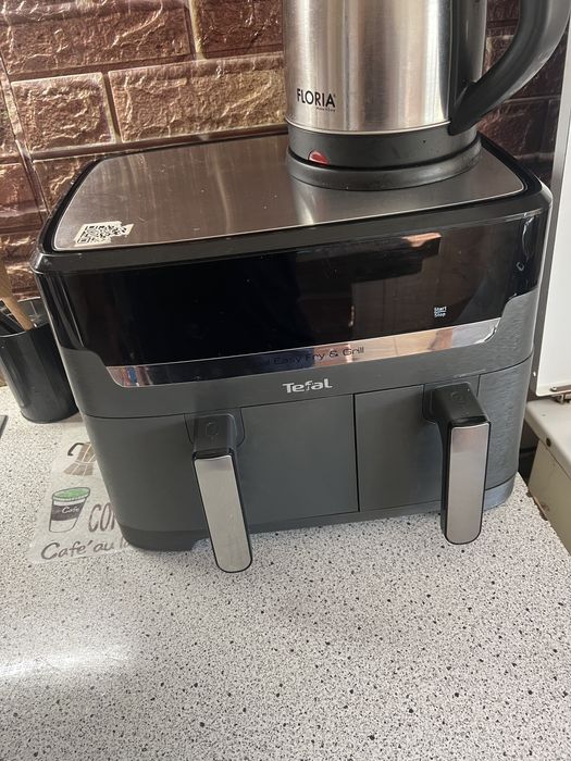 dual easy fry and grill tefal