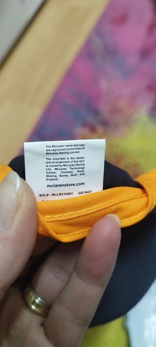 Șapcă oficială originala Mc.Laren- Formula 1