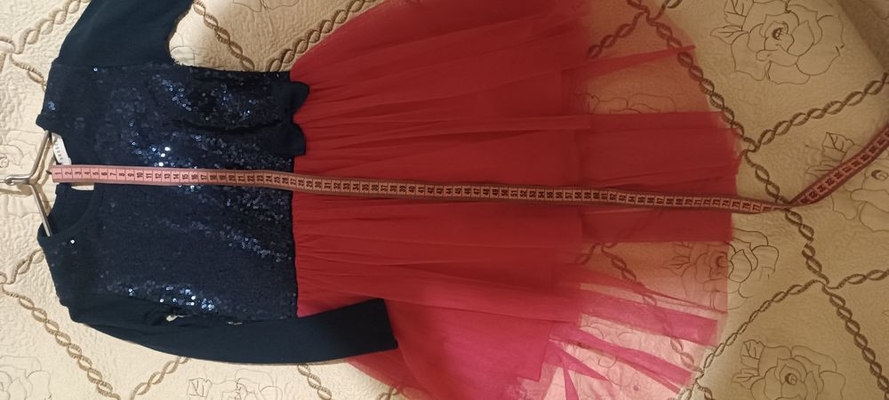 Два платья для девочки размеры на фото