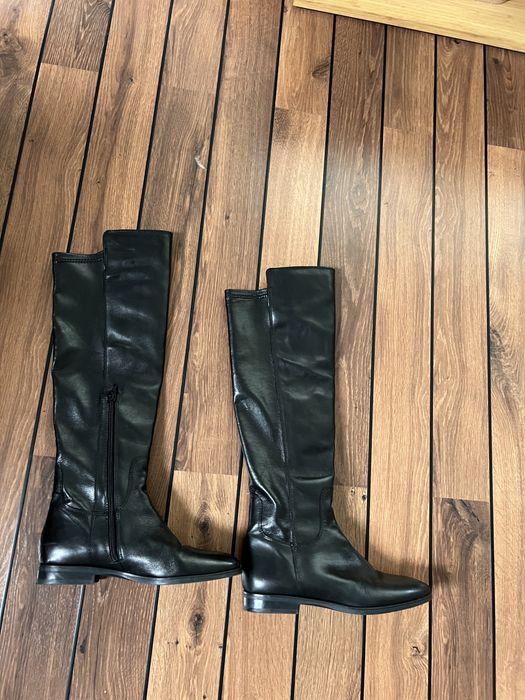 Cizme Zanon&Zago 38 overknee piele