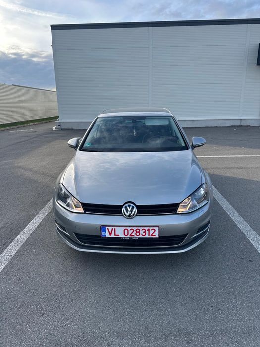 Volkswagen Golf VW Golf 7 1.6 TDI DSG 2014,  110 CP, istoric service, Km reali.0740452116