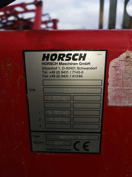 semanatoare Horsch Maestro 8CC, Matermac