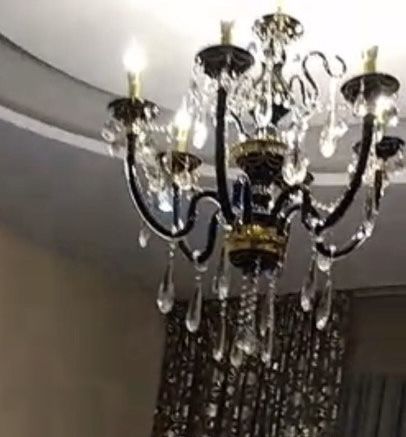 Люстра классика, хрусталь.