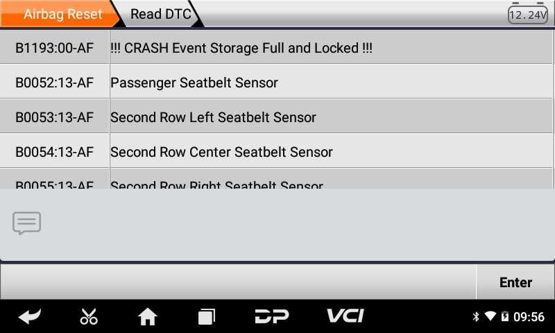 OBDSTAR P50, уред за ресет на AIRBAG (SRS) и Crash Data