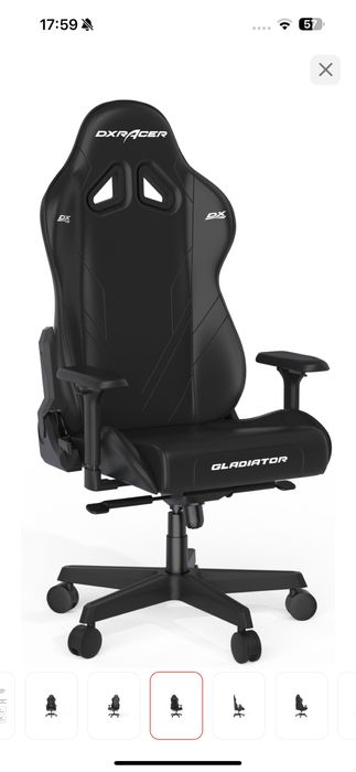 Продам игровое кресло Dxracer Gladiator Black
