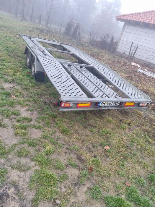 Trailer platforma auto 4.5m