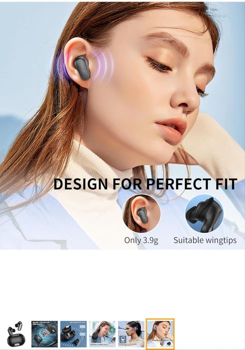 Bugani wireless слушалки с дълбок бас