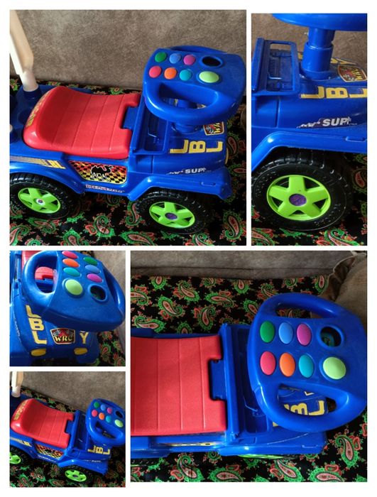 Машинка толокар детская