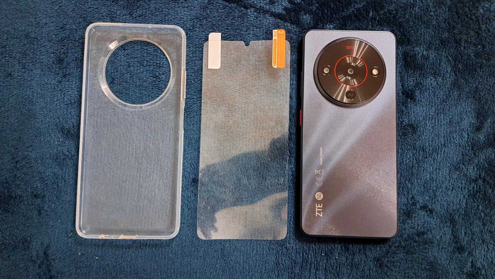 Telefon mobil ZTE Blade A76 5G, 128GB, 4GB, Dual SIM, Stardust Black