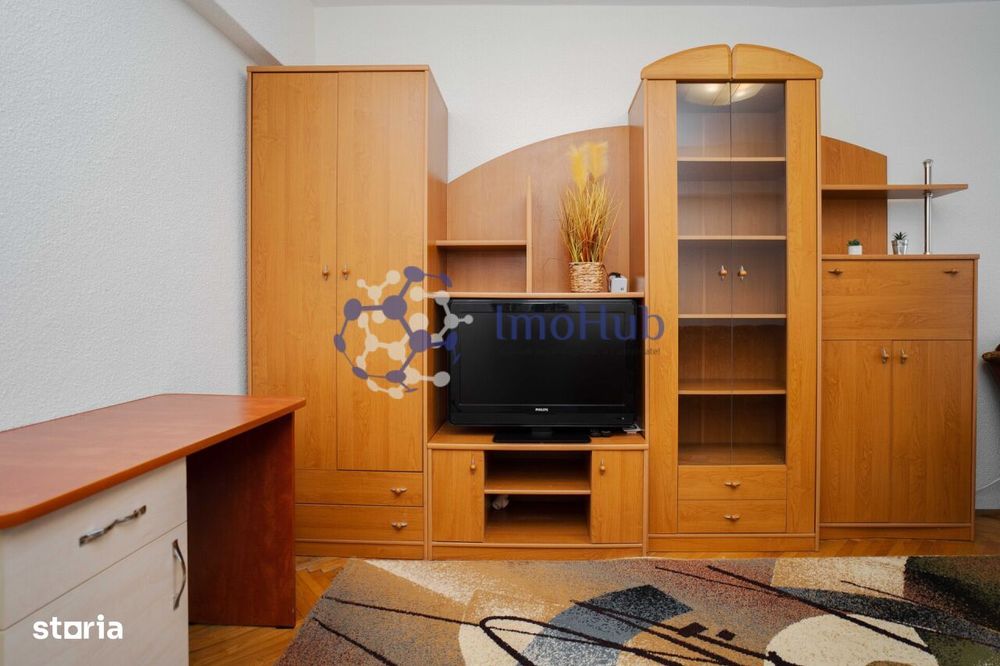 INCHIRIEZ!!! Apartament cu 2 camere decomandat – PIZZA SMILE, Pacurari