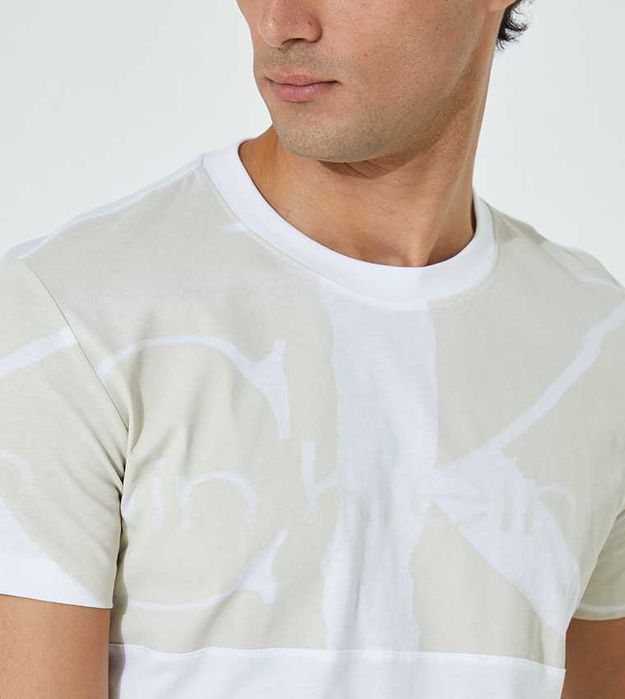 Calvin Klein blown up t shirt мъжка тениска размер S