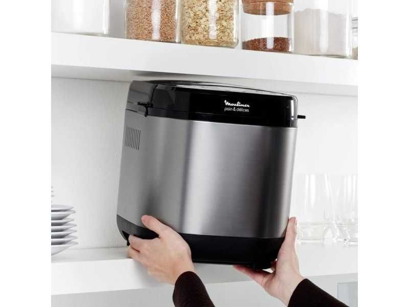 Хлебопекарна с 20 Програми Moulinex Bread & Delights OW240E, 720 W
