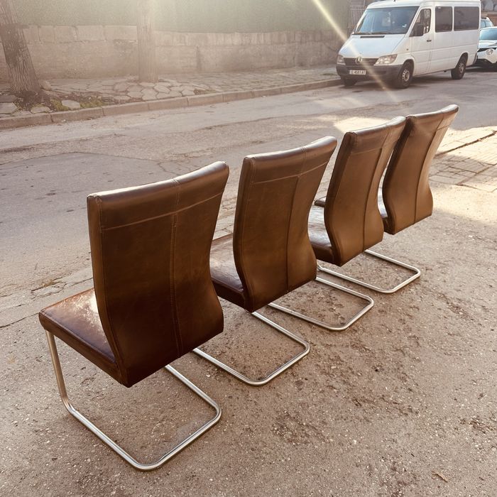 Дизайнерски трапезни столове-късен Baihaus