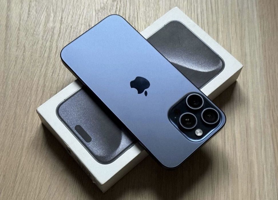 Iphone 15 Pro Max; Blue; 256 GB