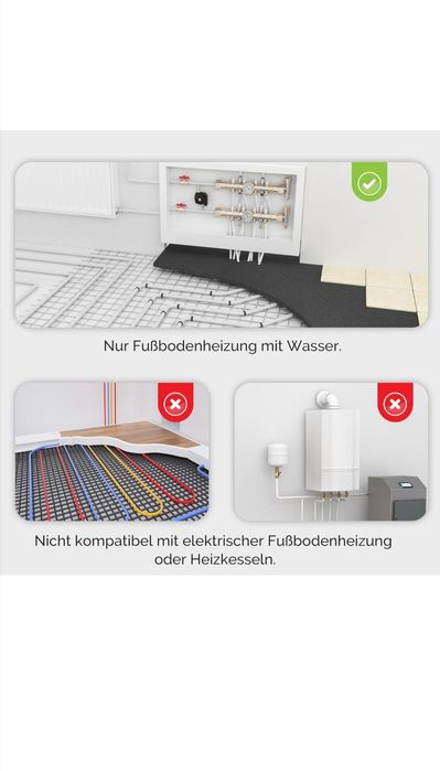 Termostat Moes Centrala/încălzire în pardoseală Wifi,Tuya