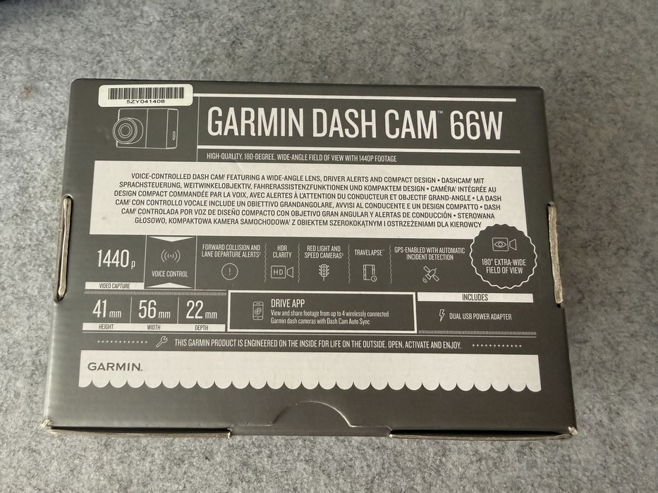 Camera bord Garmin noua