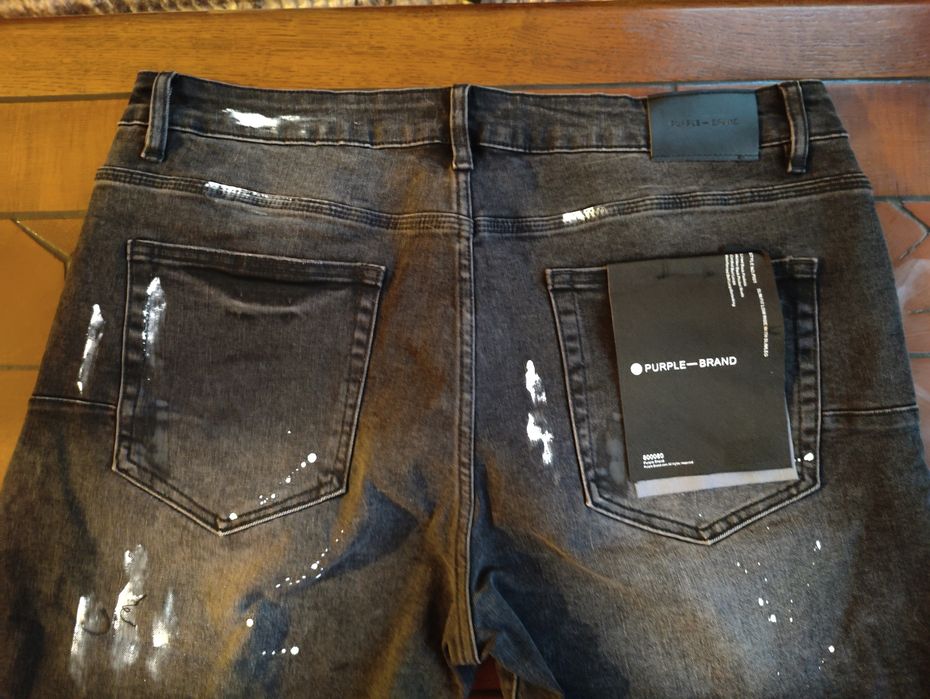 Мъжки къси дънки Purple Jeans