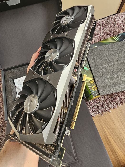 Placa video Nvidia Zotac Gaming RTX 3070Ti Trinity OC
