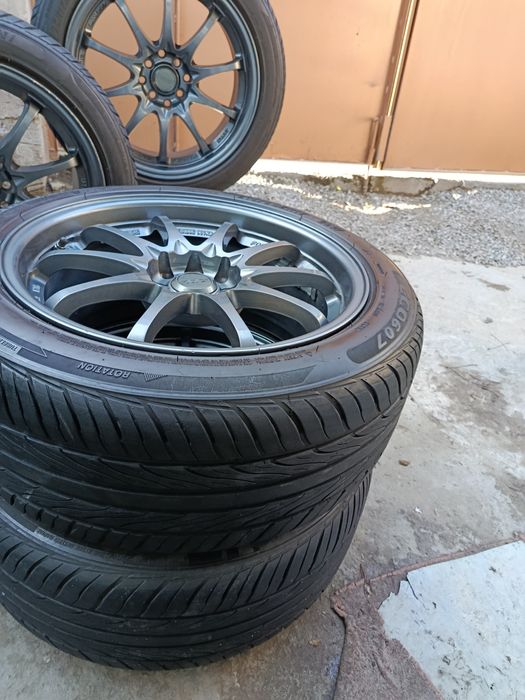 Литые колесные диски+ резина