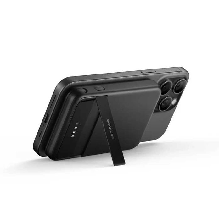 Преносима батерия EcoFlow RAPID Magnetic Power Bank 5000 mAh – черна