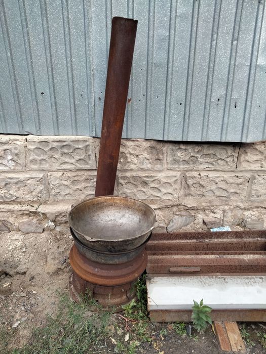 Советские казаны с ошаком.