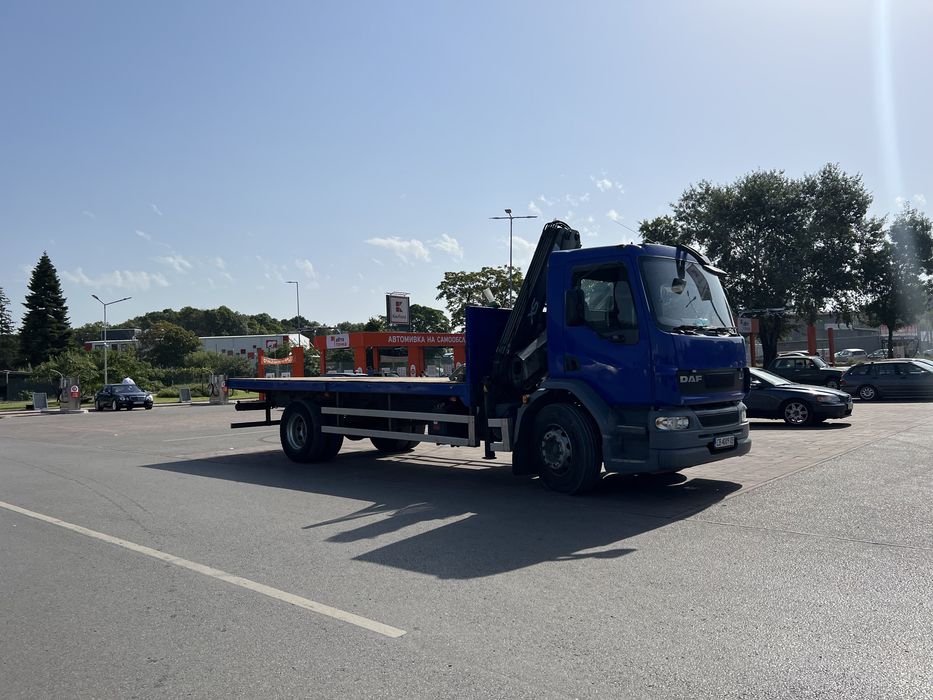 Камион с кран Транспорт на материали Автокран