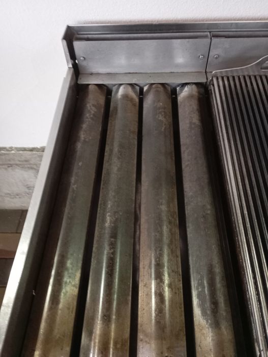 Grilvapor ARRIS , Grătar pe gaz inox profesional linea 90 x80