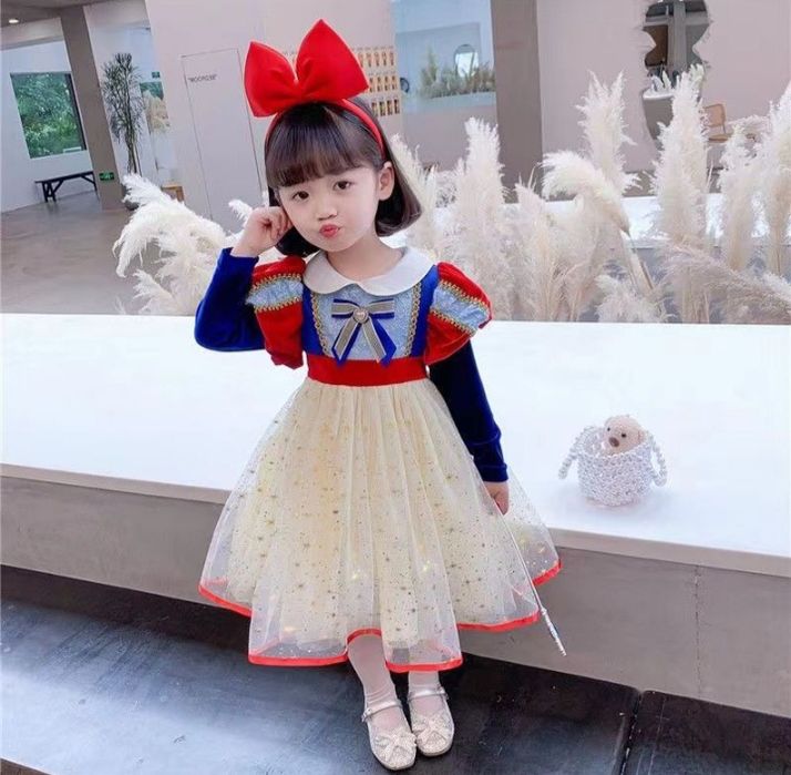 Детское платье  белоснежка