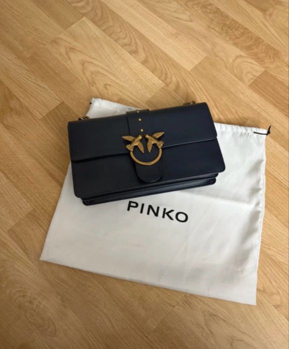Geanta originala pinko bleumarin noua