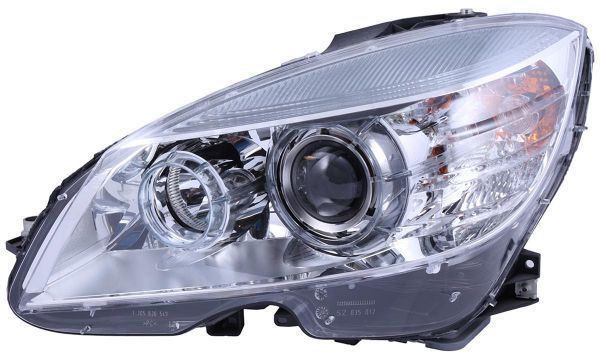 Far Mercedes Clasa C (W204), 03.2007-03.2011, Electric, tip bec D1S+H7, cu motoras,omologare ECE/SAE, fara balast, xenon, A2048200159; A2048202961, Stanga, marca TYC