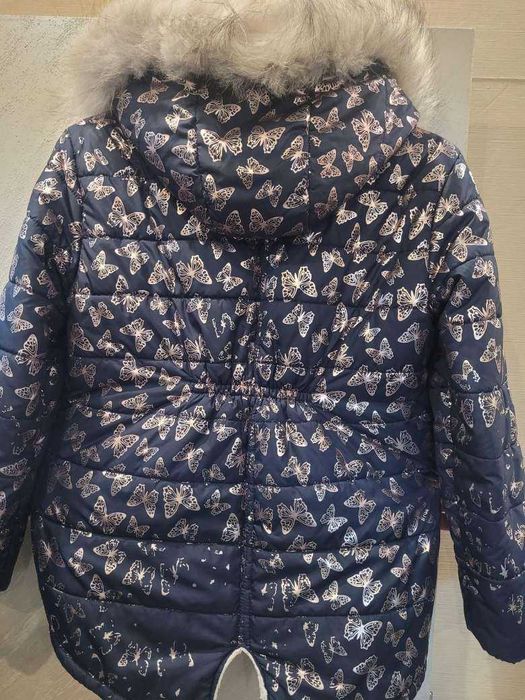 Зимно качествено яке за момиче, размер 154,Топло, Оригинално яке Degi