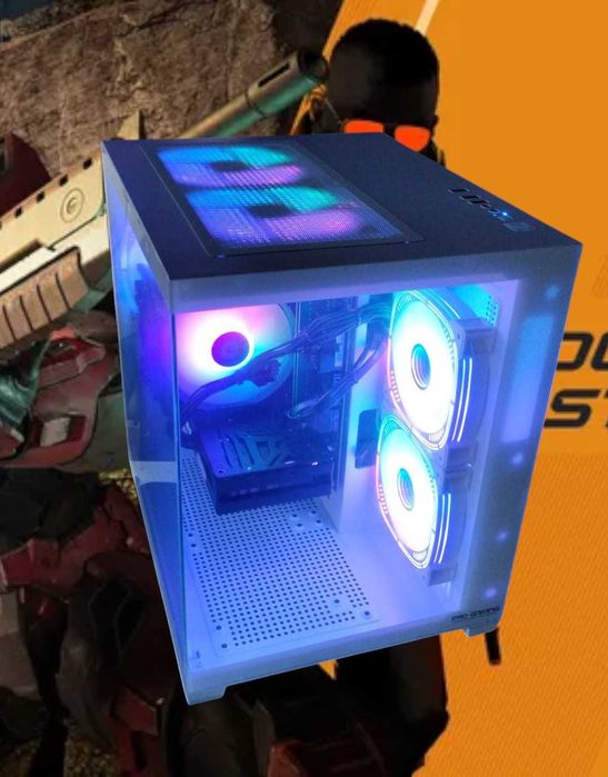 PC Gaming Ryzen 5600, 16GB DDR4, RTX 3060TI 8GB DDR6, 512 SSD, 1TB