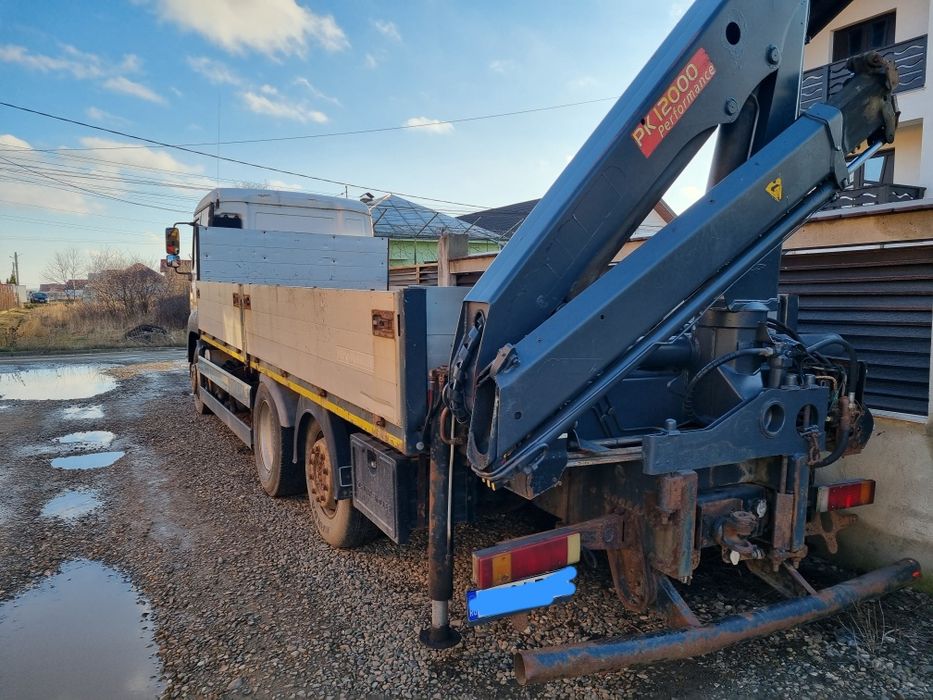 Camion man  TGA 26.350 echipat cu macara  AUTOCAMION