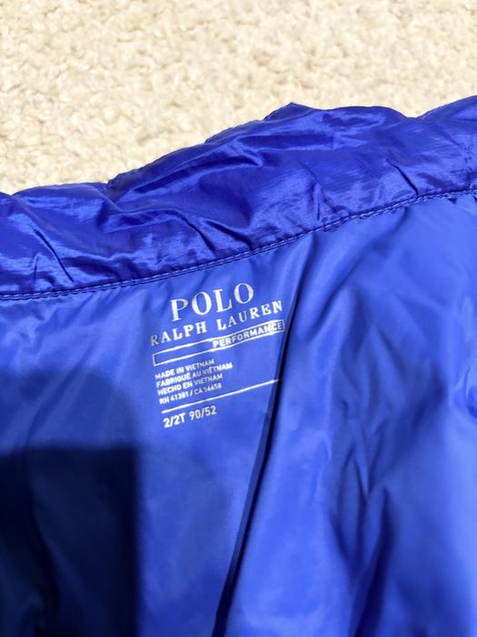 Geaca baieti Ralph Lauren, albastra, 2 ani