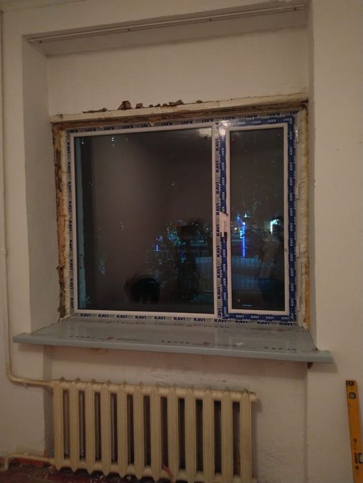 Окна,перегородки,двери и тд