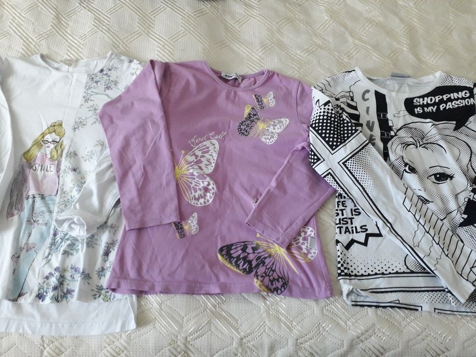 Блузи с дълъг ръкав за момиче р.140