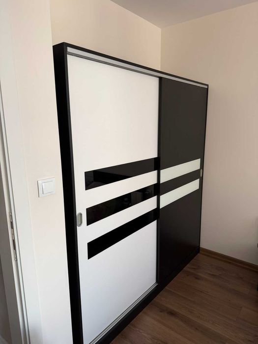 Спален комплект - спалня + гардероб + 2 нощни шкафчета + матрак