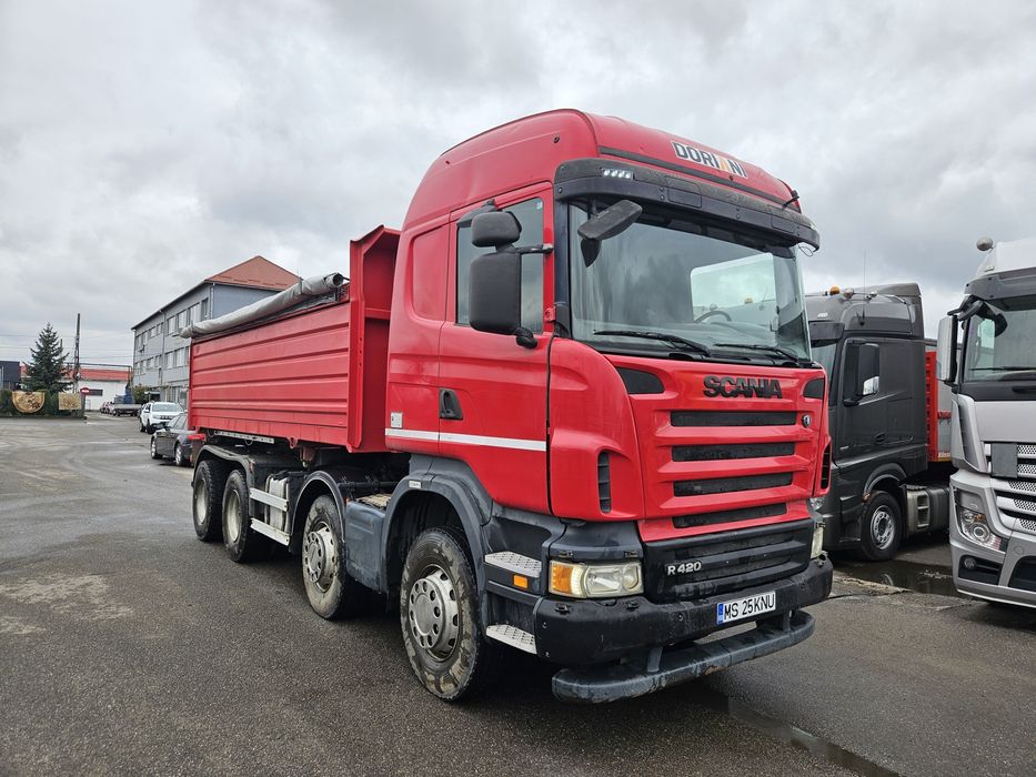 Vand Scania 8x4 Basculabil 2007 E4 Stare f buna