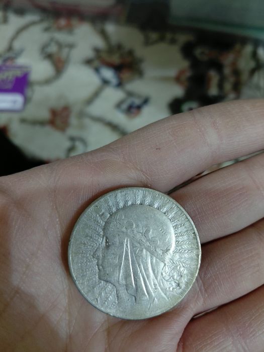 Продаётся монета 10 злотых 1932 года