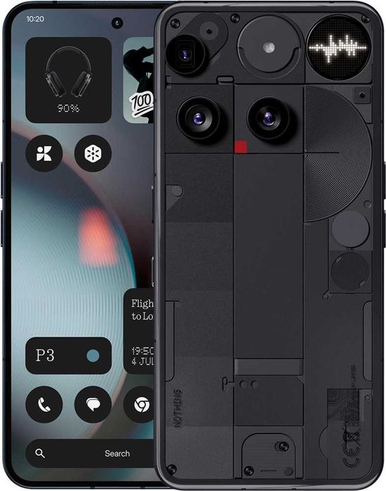Нов! 2г Гаранция! Nothing Phone 3 512GB + 16GB RAM , Black, White