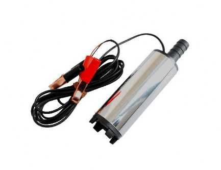 Електрическа помпа за гориво 12V от неръждаема стомана дебит: 15 л/мин